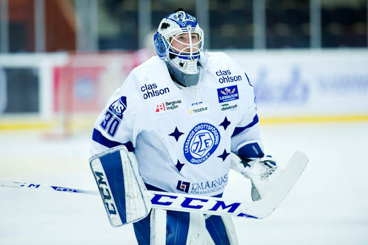 Leksands målvakt Henrik Haukeland