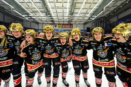 Glada Luleåspelare