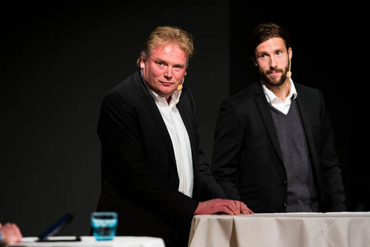 Jörgen Lennartsson, tränare IFK Göteborg, och Mattias