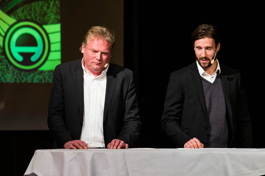 Jörgen Lennartsson, tränare IFK Göteborg, och Mattias