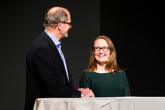 s ordförande Lars-Christer Olsson, Maria Lemberg, SFSU