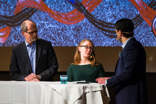 s ordförande Lars-Christer Olsson, Maria Lemberg, SFSU