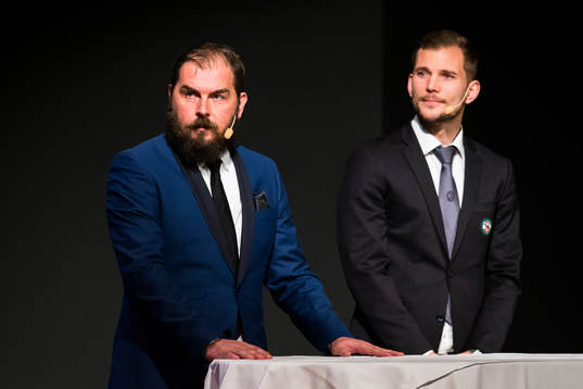 Alexander Axén, tränare Örebro och Robert Åhman