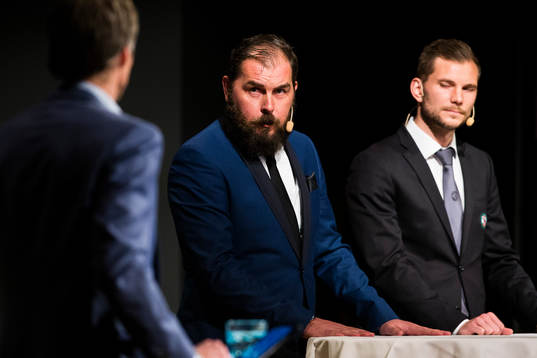 Alexander Axén, tränare Örebro och Robert Åhman