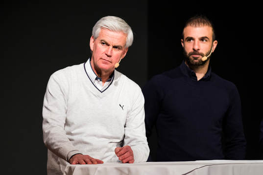 Nanne Bergstrand, tränare Hammarby och Kennedy