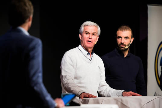 Nanne Bergstrand, tränare Hammarby och Kennedy