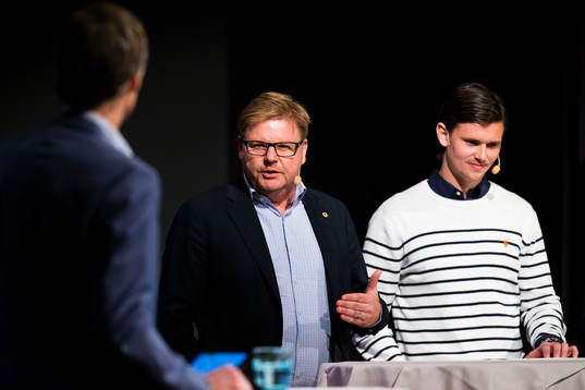 Peter Swärdh, tränare Kalmar och Marcus Antonsson, Kalmar