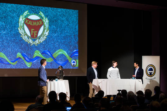 Peter Swärdh, tränare Kalmar och Marcus Antonsson, Kalmar