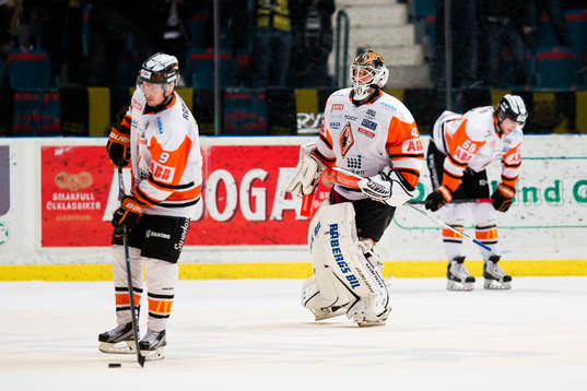Karlskronas Vjatjeslav Trukhno, målvakt Johan Holmqvist