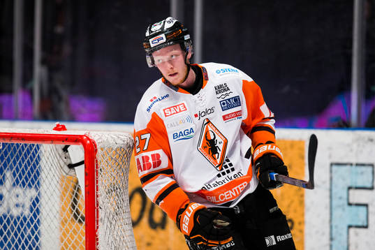 Karlskronas Henrik Nilsson ser deppig ut