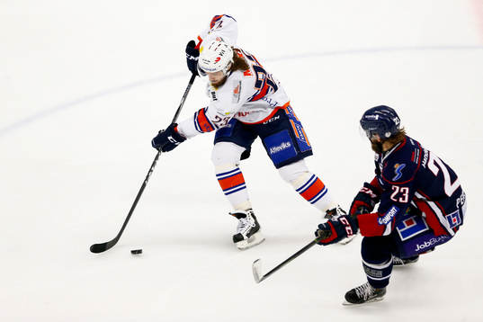 Växjös Ville Leino och Linköpings Niklas Persson