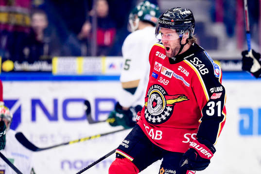 Luleås Jonathan Granström jublar