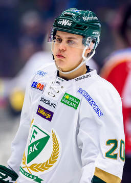 Färjestads Joel Eriksson Ek deppar