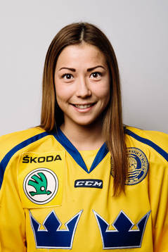 Sveriges målvakt Minatsu Murase