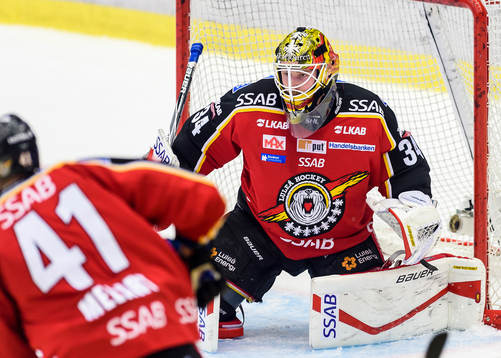 Luleås målvakt Joel Lassinantti