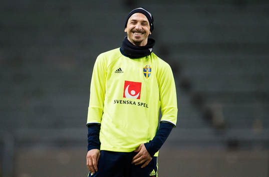 Bläddra bland fler bilder av Fotboll, Sverige, träning & presskonferens
