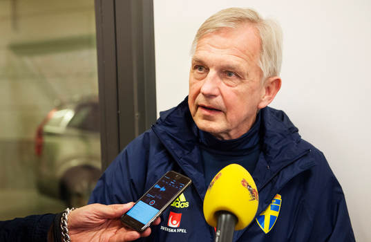 Sveriges landslagschef Lars Richt