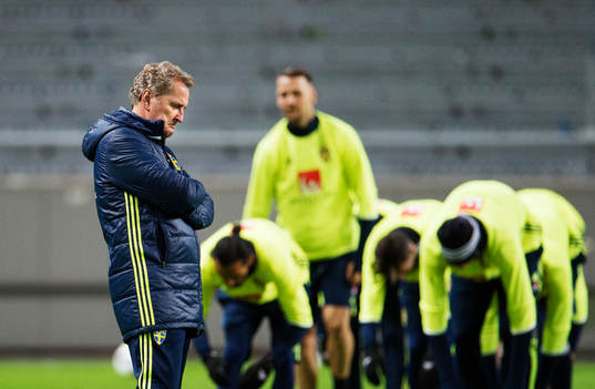 Förbundskapten Erik Hamrén