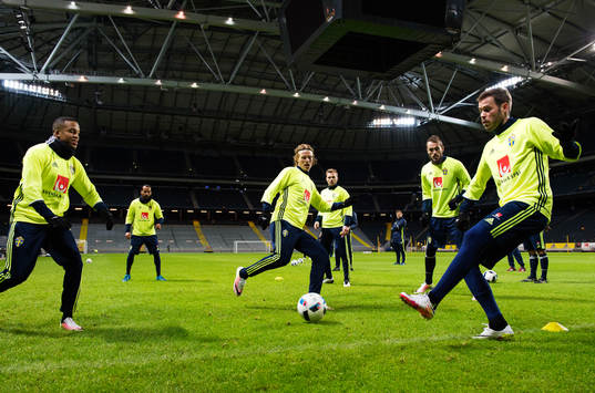 Martin Olsson, Oscar Hallmark och Emil Salomonsson