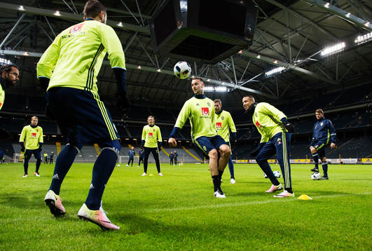 Alexander Milosevic och Martin Olsson