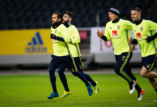 Erkan Zengin, Jimmy Durmaz, Kim Källström och Alexander