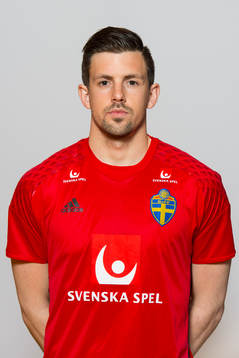 Johannes Hopf, spelare i Sveriges fotbollslandslag