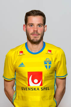 Emil Salomonsson, spelare i Sveriges fotbollslandslag