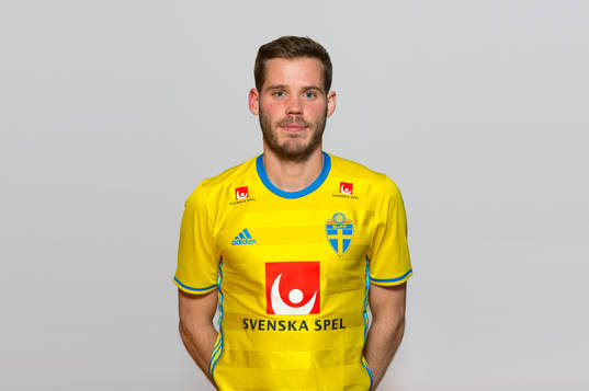 Emil Salomonsson, spelare i Sveriges fotbollslandslag
