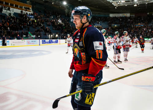Djurgårdens Henrik Eriksson ser deppig ut
