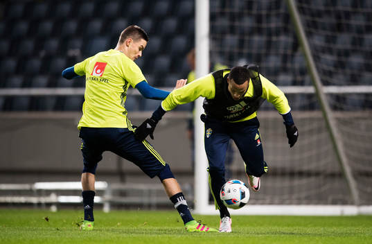 Mikael Lustig och Martin Olsson