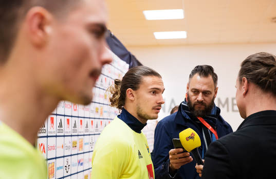 Mikael Lustig och Erik Johansson