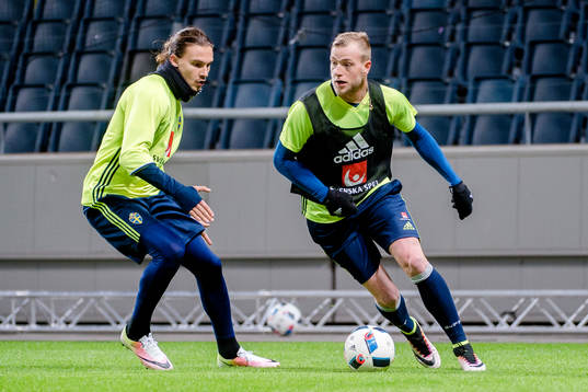 Erik Johansson och John Guidetti