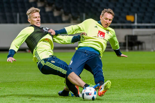 Pontus Wernbloom och Kim Källström
