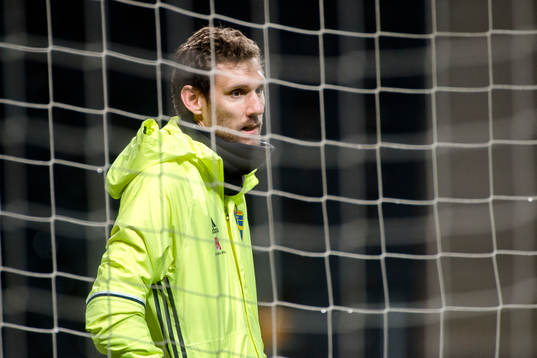 Sveriges målvakt Andreas Isaksson
