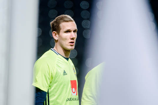 Sveriges målvakt Robin Olsen