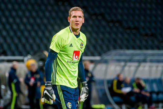 Sveriges målvakt Robin Olsen