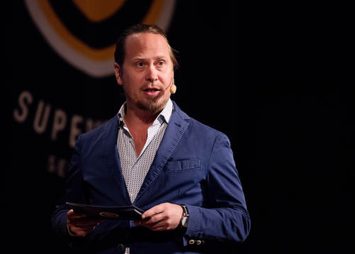 Konferencier Jesper Hussfelt