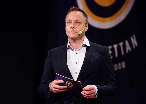 Konferencier Andreas Andersson