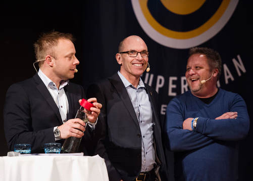Konferencier Andreas Andersson