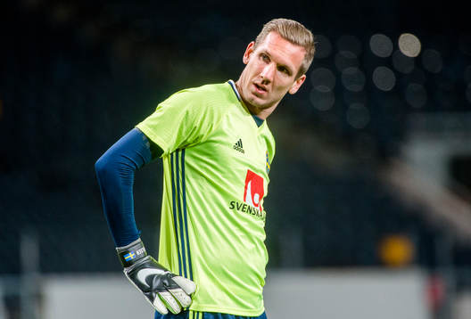 Sveriges målvakt Robin Olsen