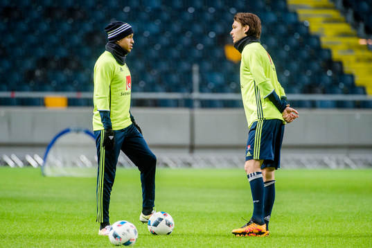 Martin Olsson och Albin Ekdal
