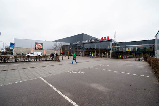 ABB Arena entrén