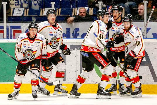 Luleås Toni Rajala Lennart Petrell, Ilari Melart och Jacob