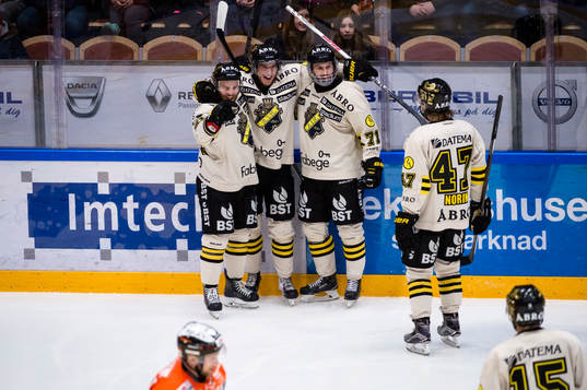 s Michael Lindqvist har gjort 0-1 och jublar
