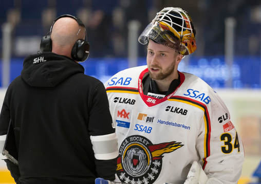 Luleås målvakt Joel Lassinantti