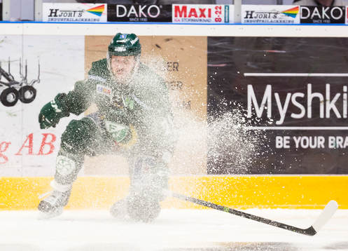 Färjestads spelare i snörok
