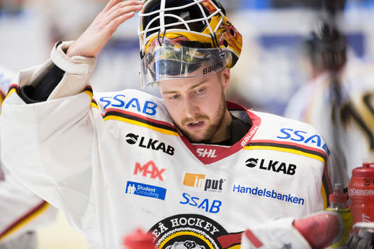 Luleås målvakt Joel Lassinantti
