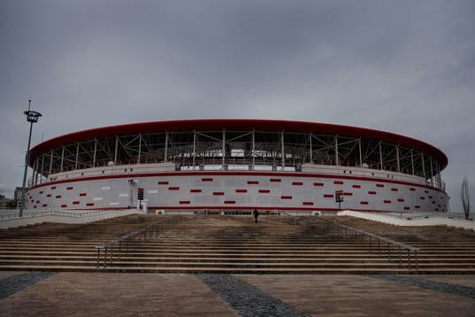 Antalya Arena, spelplats för landskampen Turkiet mot