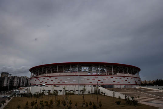 Antalya Arena, spelplats för landskampen Turkiet mot
