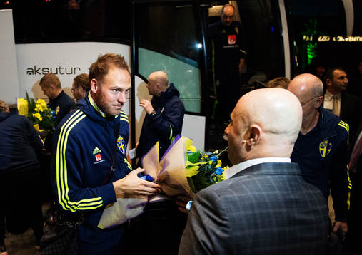 Sveriges fotbollslandslag med Andreas Granqvist